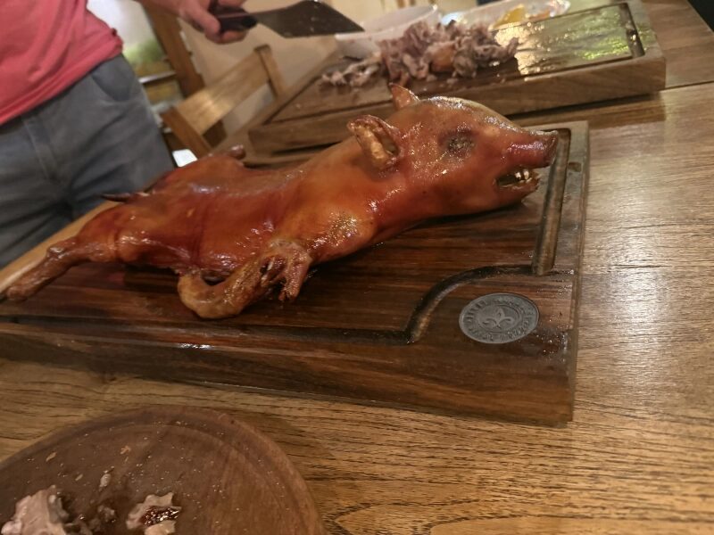 Lechón de la casa